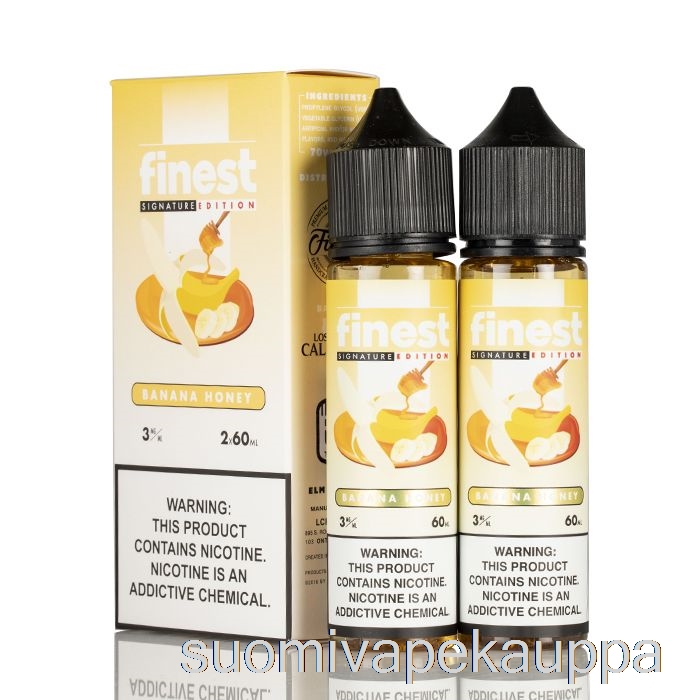 Vape Kauppa Banaanihunaja - Hienoin Signature Edition - 120ml 3mg